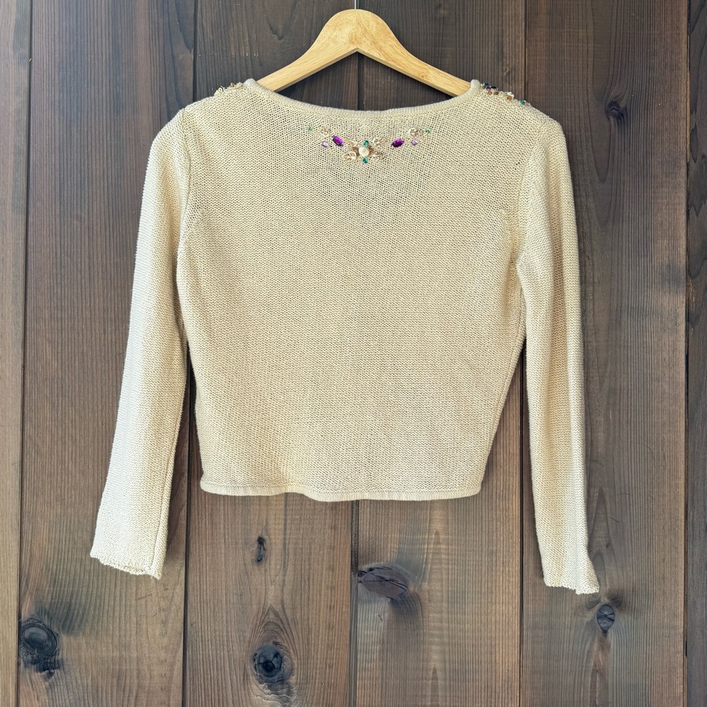 FREE PEOPLE SEASHELL CARDIGAN - Picture 2 of 3